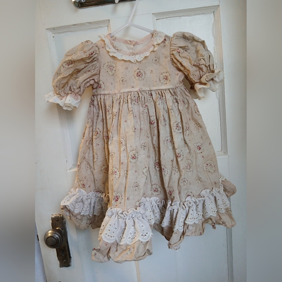 3/$8 Vintage Doll Dress With Pants Outfit Doll Maker Linda Rick - Picture 3 of 13